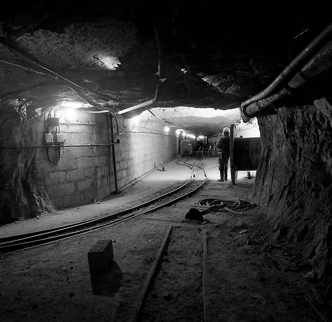 Bottom level Ladywash Mine